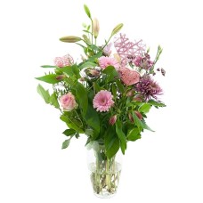 Valentine bouquet pink